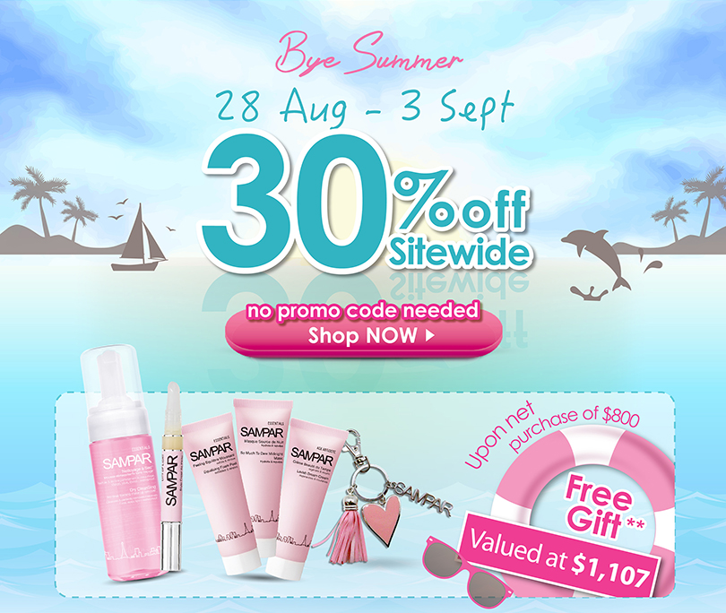 Bye Summer Special, 30% Sitewide!